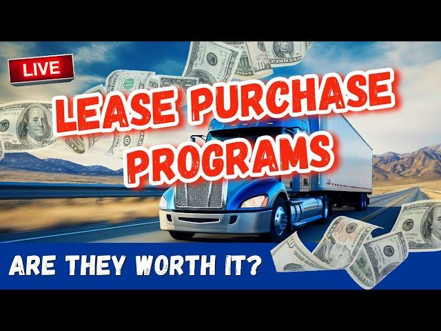 THE TRUTH ABOUT LEASE PURCHASE PROGRAMS!!