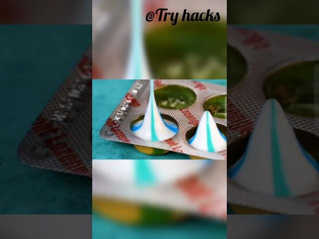 Toothpaste and madicine cover hack #lifehacks #ytshort #shorts #tryhacks