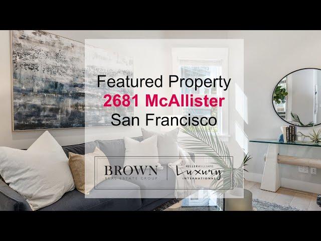 Featured Listing: 2681 McAllister Street, San Francisco