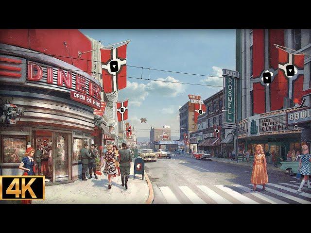 German Occupied America Scene - Wolfenstein 2 The New Colossus