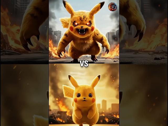 Monstrous Pikachu vs Original Pikachu, Charizard, Blastoise, Mewtwo, Ivysaur, Gyarados,
