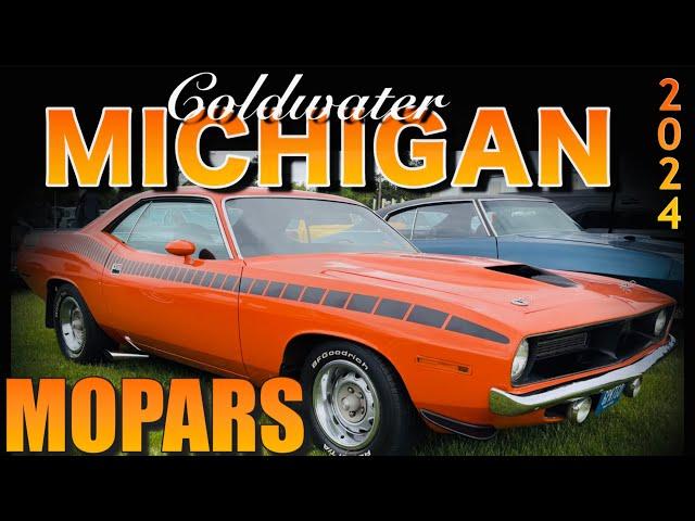 Coldwater Michigan CAR SHOW 2024 MOPAR Edition