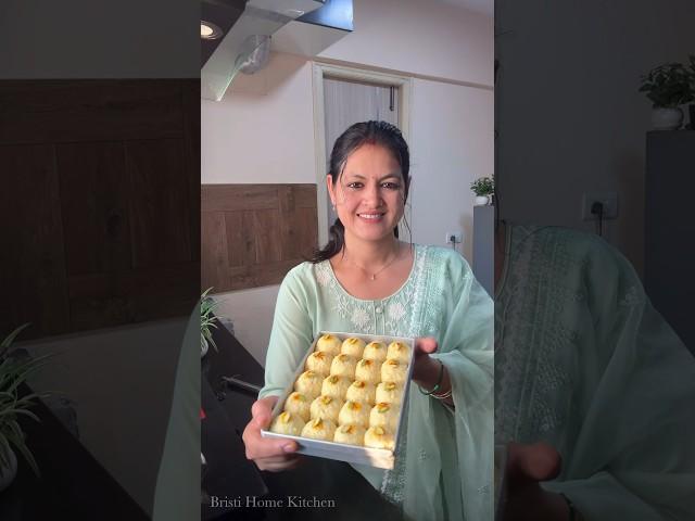 Itni sundar mithai ghar me bnai !! #shorts #bristihomekitchen #rakshabandhanspecial