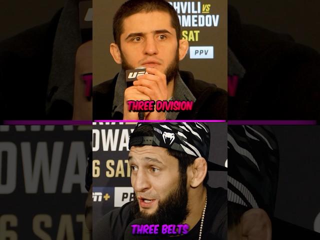  ISLAM MAKHACHEV AND KHAMZAT CHIMAEV BELIEVE THEY CAN BE 3 DIVISION UFC CHAMPIONS