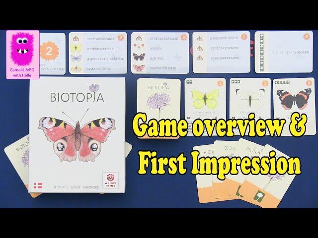 Biotopia, Game overview & First Impression