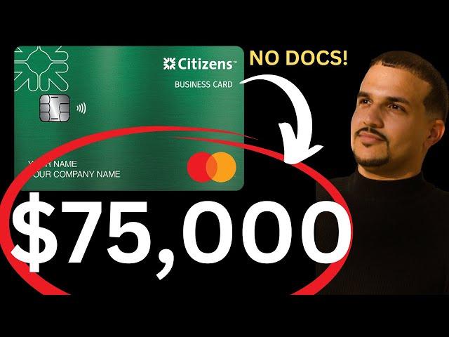 Citizens banks funding play $75,000 ! NO DOCS