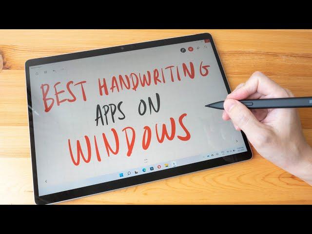 Best Handwriting App for Windows Tablets