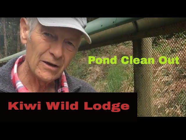 Kiwi Wild NZ  ,Pond Clean out