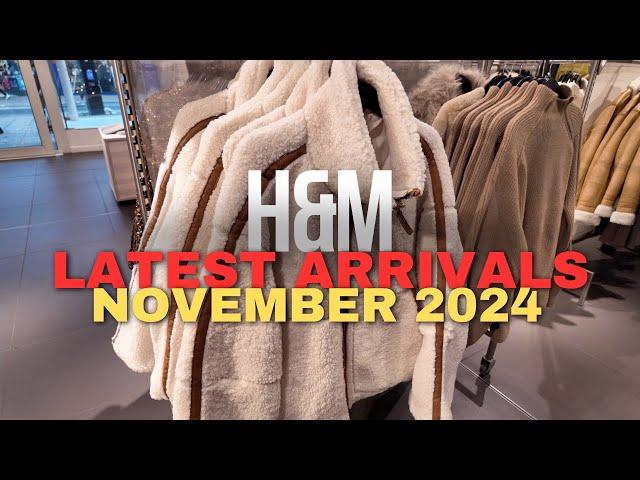 H&M New Collection - Latest Arrivals - November 2024 Winter Fashion Trends [4K]