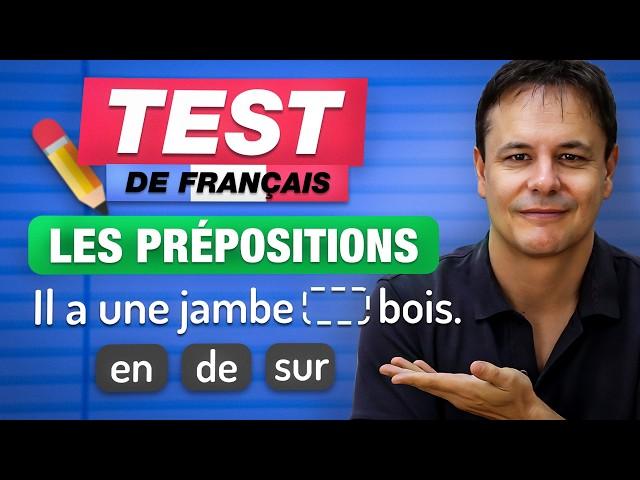 Les Prépositions en Français | QUIZ et EXPLICATIONS