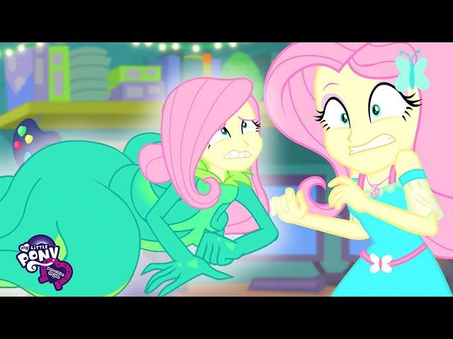 Equestria Girls | What Happened to Fluttershy (Costume Conundrum) | MLP EG Shorts