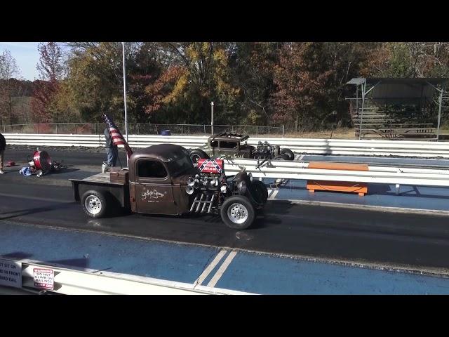 Rat Rod Drag Racing - LEE TYNES VS JOE KOSSEN