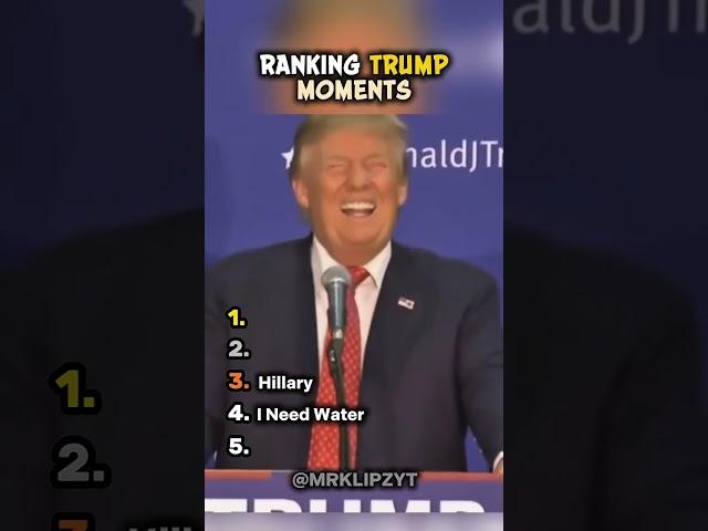 Ranking Donald Trump Moments  #ranking