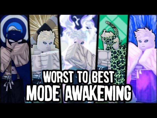EVERY Mode Awakening RANKED From WORST To BEST | Shinobi Life 2 Mode Tier List