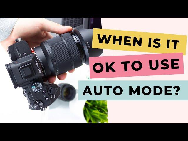 Q&A: Is it ever OK to shoot in AUTO mode?