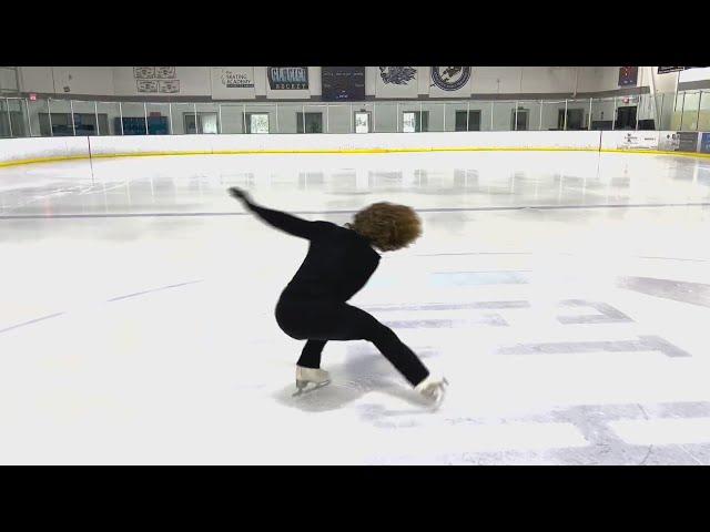 At 64, ice skater proves you're never too old to 'freeze the day'