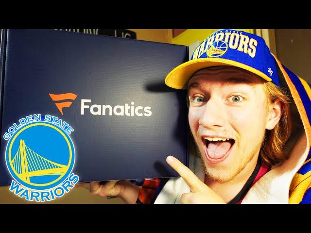 Unboxing GOLDEN STATE WARRIORS Fanatics Game Day Box!