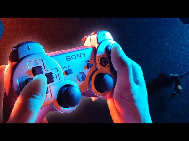 ASMR Addictive Game Controller Sounds for Gamers | PS3 | Tapping, Scratching, Clicking (No Talking)