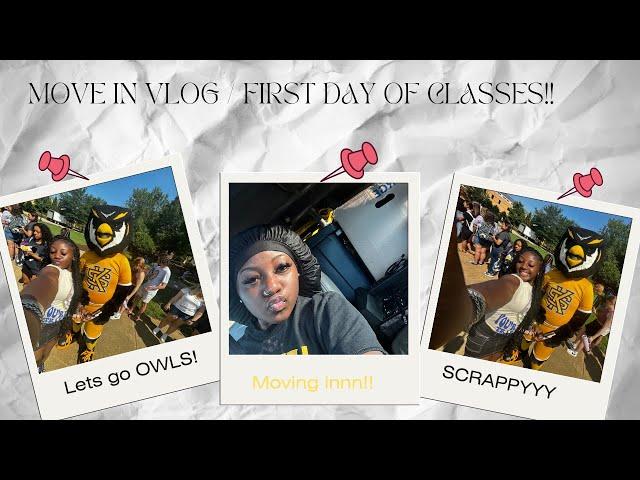 MOVING IN MY COLLEGE APARTMENT/ FIRST DAY OF CLASSES VLOG| KENNESAW STATE!