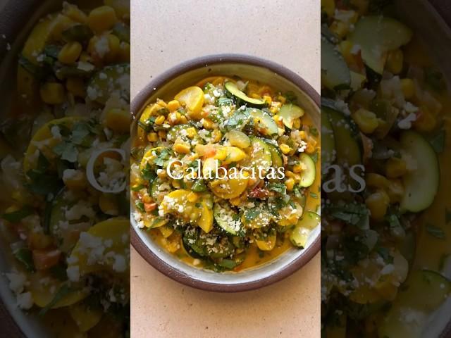 Calabacitas Recipe #mexicanrecipes #vegetarian