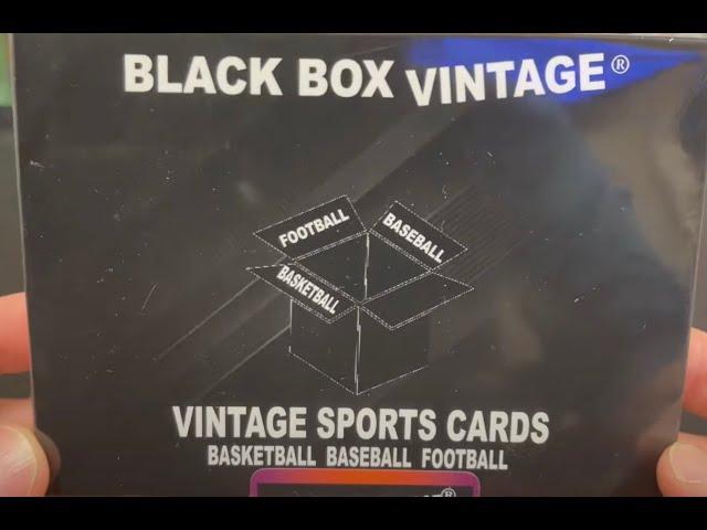 BLACK BOX VINTAGE MYSTERY BOX - Looking for Jordan and Mickey Mantle