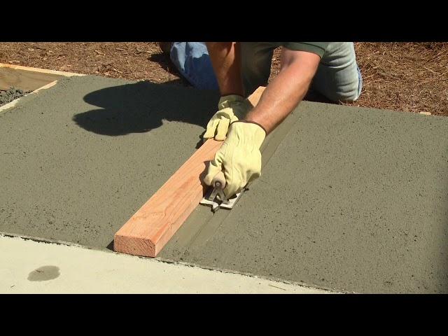 How to Pour & Finish Concrete (Hi Resolution)