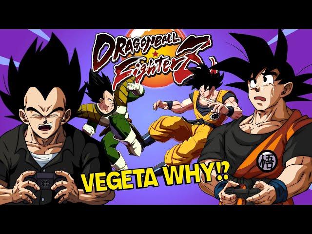 Vegeta FINALLY Defeats Goku But It's Dragon Ball FighterZ!