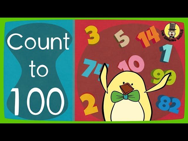 Big Numbers Song | Count to 100 Song | The Singing Walrus