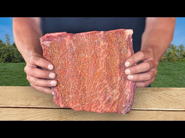 I tried Cooking Beef Ribs on a Compact Grill for the first time