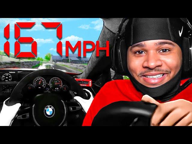 Fanum Cuts Up In A BMW M4 At 167 MPH..