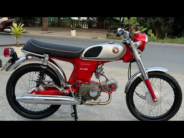 Honda cl50 giấy 72 đồng tháp dọn từng cm (5/3/2025)