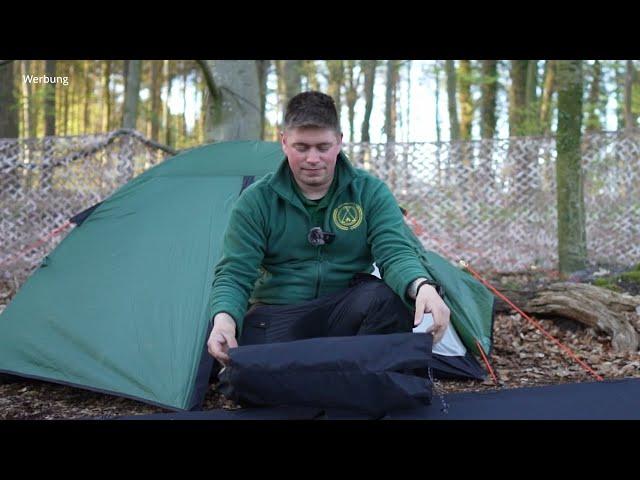 Camping Bett mit 136Kg Traglast | 4 K Video | Werbung