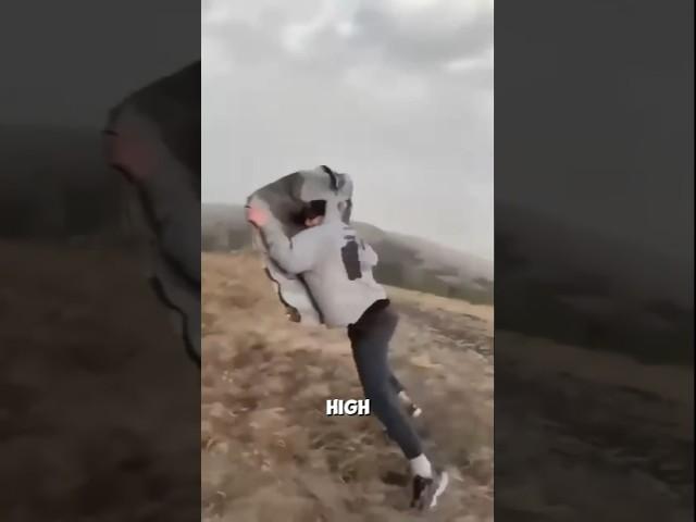 Strong winds in this area of Ireland #shortsvideo