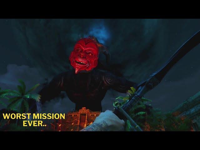 I played the worst mission in Far Cry 3 & No Damage - Defeat the Ink Monster / John Wick Style