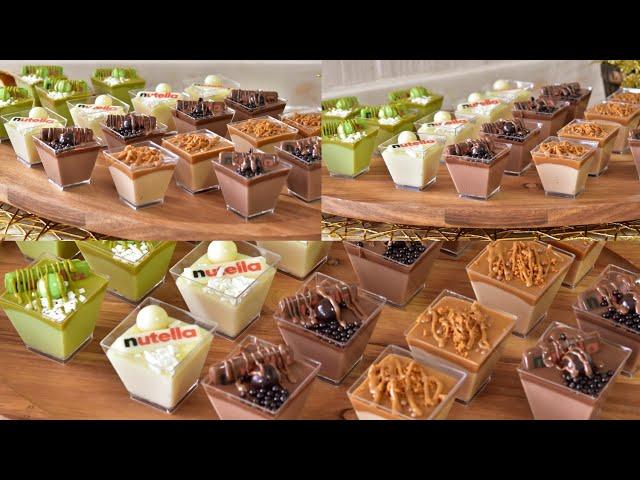 كاسات المناسبات بكريمه من مكونات منزليه بطعم ومذاق شهي.. Sweet cups