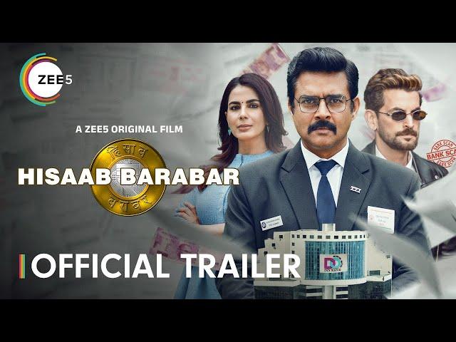 Hisaab Barabar | Trailer | R Madhavan | Neil Nitin Mukesh | Ashwni Dhir | Premieres 24th Jan On ZEE5