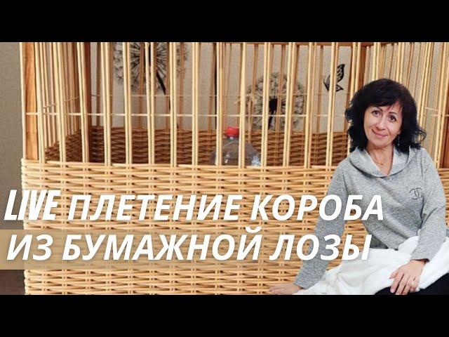 Плетение из бумажной лозы пошагово |В режиме реального времени |  LOZAMASTER