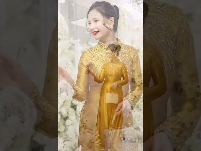 Ao Dài Bà Sui #basui #fashion #aodaibasui  #aodai