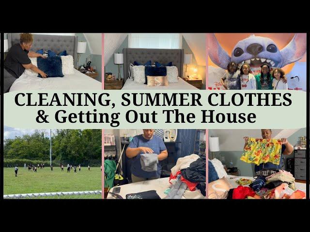 CLEANING, NEW COMFORTER, SUMMER CLOTHES & GETTING OUT OF THE HOUSE | SHYVONNE MELANIE TV