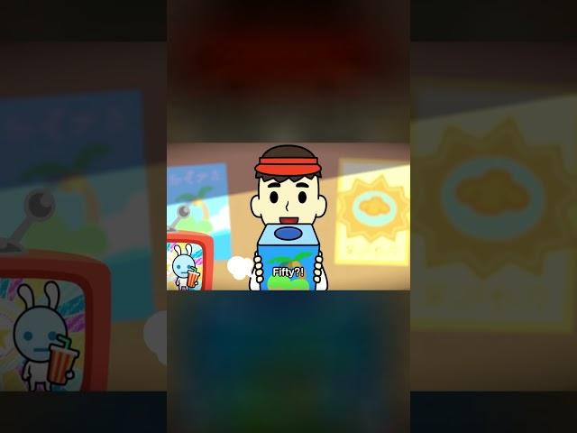 Самая ДИКАЯ ИГРА - WarioWare Move It! ч.1 (Мишка и Юля) #shorts #прикол #ржака #лучшиеигры #игры