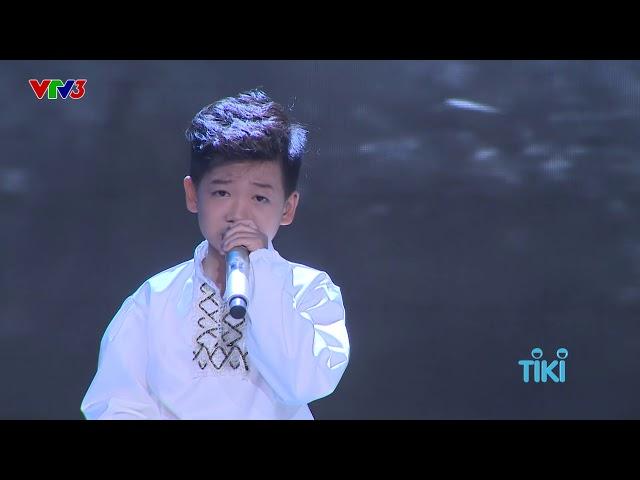 Nguyễn Minh Chiến – Ngắm Hoa Lệ Rơi   Tập 12 Liveshow   The Voice Kids   Giọng Hát Viẹ