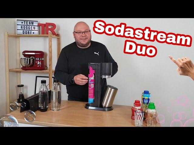 Sodastream Duo im Test Review Wassersprudler mit einfachem System zum Kartusche Zylinder wechseln