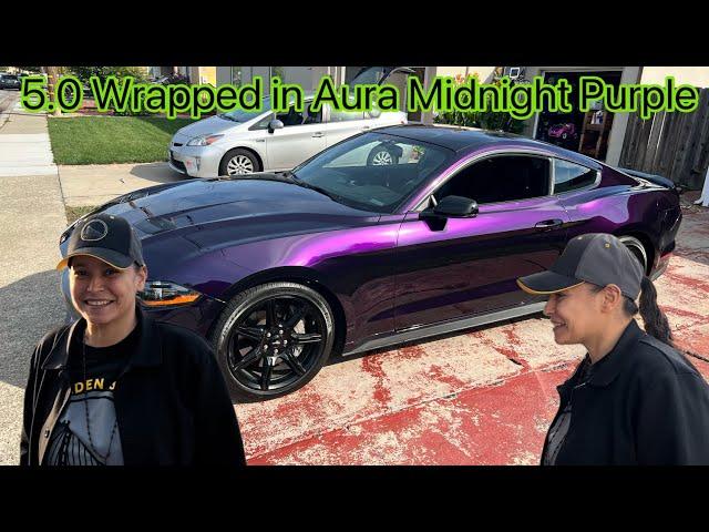 5.0 wrapped in Midnight Purple (Looks like paint)