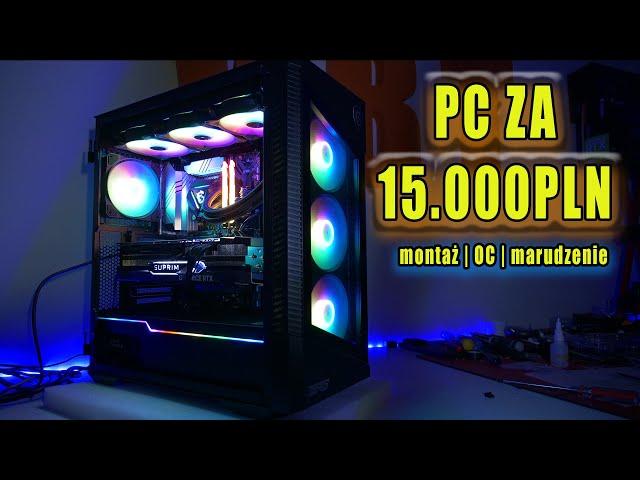 Potworek z RTX4080  - komputer dla Widza - montaż i moje marudzenie + OC gpu