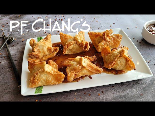 How to make P. F. CHANG'S | Hand Folded Crab Wontons