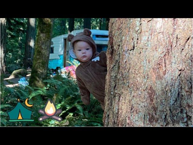 WE FOUND A BEAR IN THE WOODS!!! |LGBTQ FAMILY