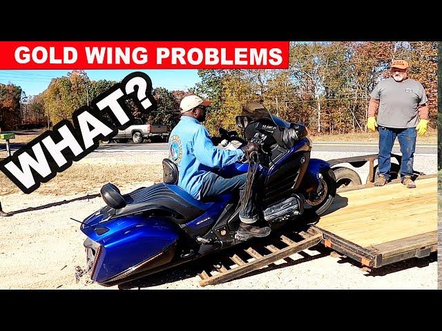 Gold Wing Problems| Oh No! | A Really Bad Day. Part 1 of 2