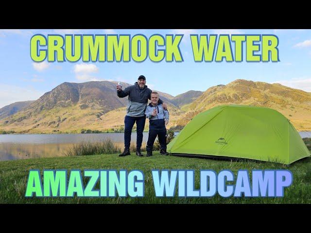 AMAZING WILDCAMP AT CRUMMOCK WATER WITH LITTLE MICK