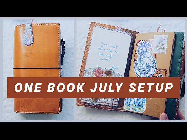 One Book July 2022 | Chic Sparrow Traveler's Notebook