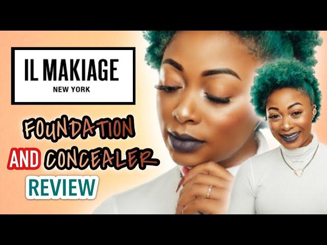 REVIEW: IL MAKIAGE Foundation and IL MAKIAGE Concealer | IL MAKIAGE Review (Candace Hampton)